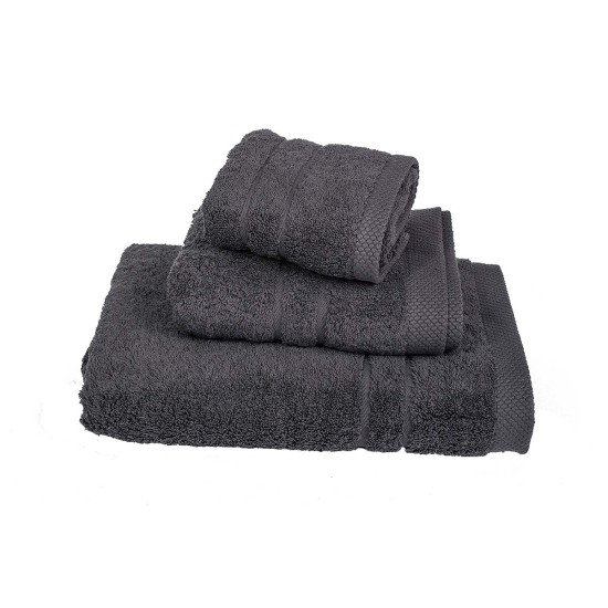 Πετσέτα Πισίνας Pool Luxury Line Grey 600Gsm Cotton Blanc de Blanc (80x145) 1Τεμ