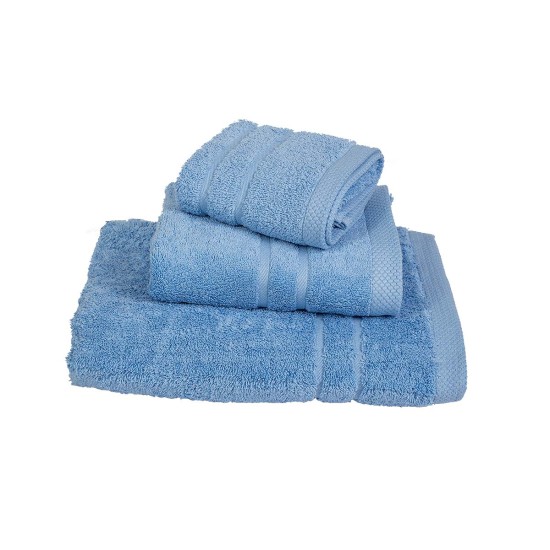 Πετσέτα Πισίνας Pool Luxury Line Light-Blue 600Gsm Cotton Blanc de Blanc (80x145) 1Τεμ