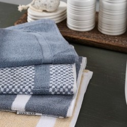Πατάκι Μπάνιου MK Greek-Grey 650gsm Pennie Cotton Blanc de Blanc (50x75) 1Τεμ