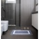 Πατάκι Μπάνιου MK Greek-Grey 650gsm Pennie Cotton Blanc de Blanc (50x75) 1Τεμ