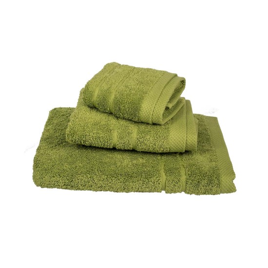 Πετσέτα Πισίνας Pool Luxury Line Olive 600Gsm Cotton Blanc de Blanc (80x145) 1Τεμ