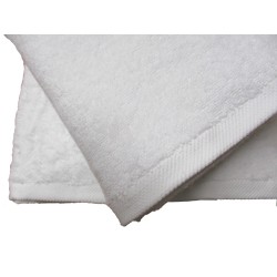 Πετσέτα Σώματος Plain Line Solid White 500 gsm Cotton Blanc de Blanc (70x140) 1Τεμ