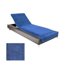 Πετσέτα Πισίνας Pool Solid Blue 500Gsm Cotton Blanc de Blanc (80x160) 1Τεμ