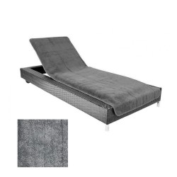 Πετσέτα Πισίνας Pool Solid Grey 500Gsm Cotton Blanc de Blanc (80x160) 1Τεμ