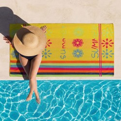 Πετσέτα Θαλάσσης Summer Cotton Cokitex (86x160) 1Τεμ
