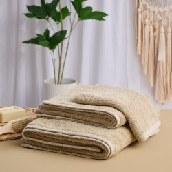 Πετσέτα Χεριών Saluti Sand Stone Cotton Cokitex (30x50) 1Τεμ