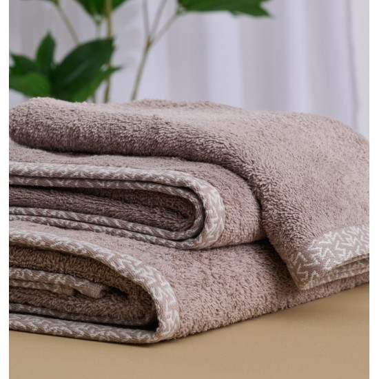 Πετσέτα Μπάνιου Saluti Rock Stone Cotton Cokitex (80x150) 1Τεμ Πετσέτα Μπάνιου Saluti Rock Stone Cotton Cokitex (80x150) 1Τεμ