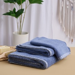 Πετσέτα Χεριών Saluti Blue Jean Cotton Cokitex (30x50) 1Τεμ