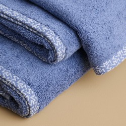 Πετσέτα Χεριών Saluti Blue Jean Cotton Cokitex (30x50) 1Τεμ