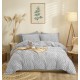 Πάπλωμα Υπέρδιπλο Σετ Marta Mosaic Grey Cokitex (220x240) 3Τεμ