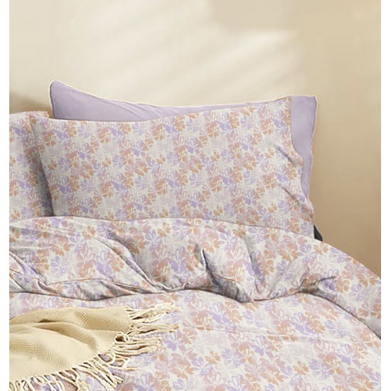 Σεντόνια Διπλά Σετ Marta Planta Purple Cokitex (205x260) 4Τεμ