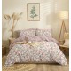 Σεντόνια Υπέρδιπλα Σετ Marta Filo Rose Polycotton Cokitex (170x200+30 ) Με Λάστιχο 4Τεμ