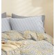 Σεντόνια Υπέρδιπλα Σετ Marta Blot Gold Polycotton Cokitex (230x260) 4Τεμ