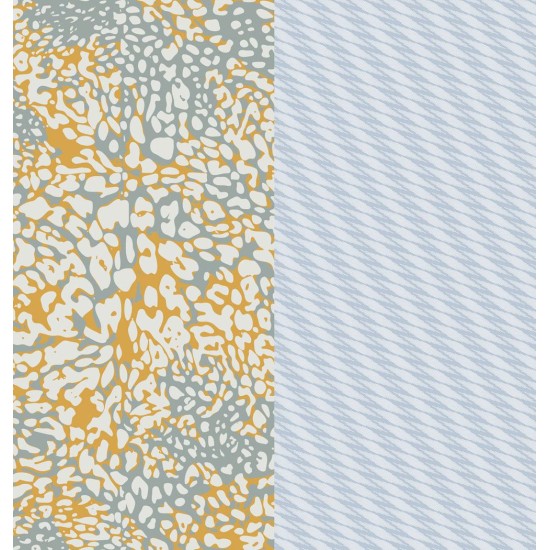 Σεντόνια Υπέρδιπλα Σετ Marta Blot Gold Polycotton Cokitex (230x260) 4Τεμ