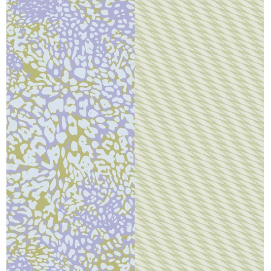 Μαξιλαροθήκες Σετ Marta Blot Olive Polycotton Cokitex (50x70) 2Τεμ