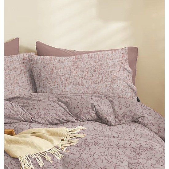 Μαξιλαροθήκες Σετ Marta Eden Apple Polycotton Cokitex (50x70) 2Τεμ