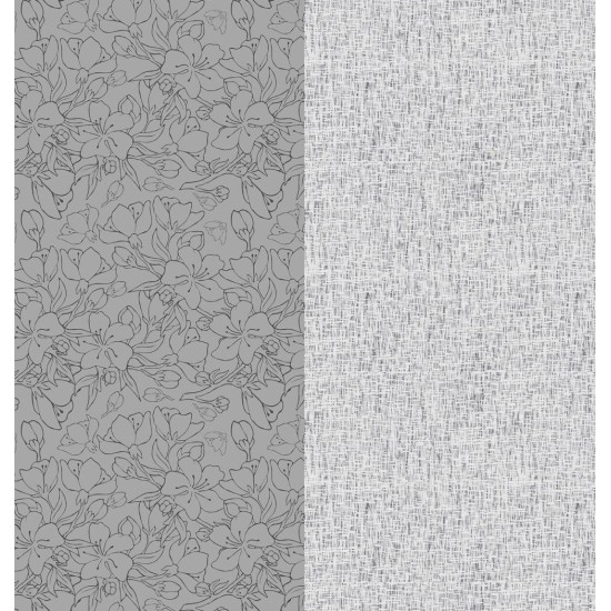 Σεντόνια Υπέρδιπλα Σετ Marta Eden Grey Polycotton Cokitex (170x200+30 ) Με Λάστιχο 4Τεμ