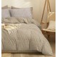 Σεντόνια Υπέρδιπλα Σετ Marta Eden Mocha Polycotton Cokitex (230x260) 4Τεμ