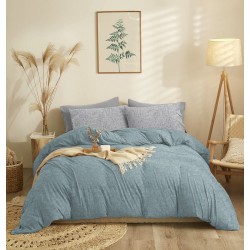 Σεντόνια Μονά Σετ Marta Eden Pine Green Polycotton Cokitex (160x260) 3Τεμ