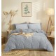 Σεντόνια Μονά Σετ Marta Marty Grey Polycotton Cokitex (160x260) 3Τεμ