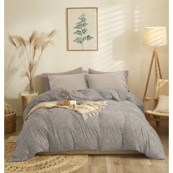 Σεντόνια Μονά Σετ Marta Marty Mocha Polycotton Cokitex (160x260) 3Τεμ