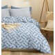 Παπλωματοθήκη Μονή Marta Mira Blue Polycotton Cokitex (165x245) 1Τεμ