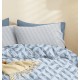Παπλωματοθήκη Μονή Marta Mira Blue Polycotton Cokitex (165x245) 1Τεμ