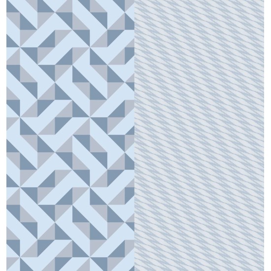 Παπλωματοθήκη Μονή Marta Mira Blue Polycotton Cokitex (165x245) 1Τεμ