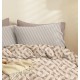 Μαξιλαροθήκες Σετ Marta Mira Brown Polycotton Cokitex (50x70) 2Τεμ