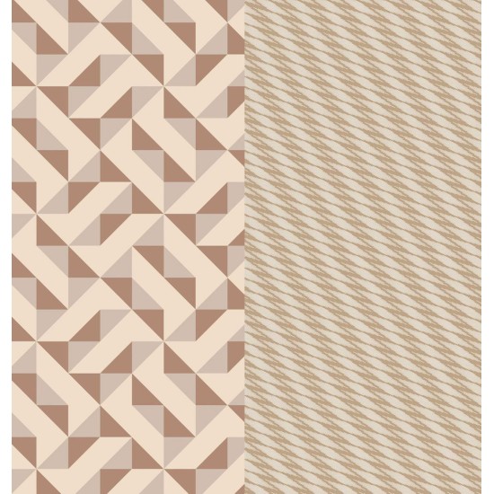 Μαξιλαροθήκες Σετ Marta Mira Brown Polycotton Cokitex (50x70) 2Τεμ