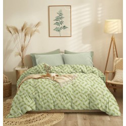 Σεντόνια Μονά Σετ Marta Mira Sage Polycotton Cokitex (160x260) 3Τεμ