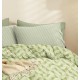 Σεντόνια Μονά Σετ Marta Mira Sage Polycotton Cokitex (105x200+30 ) Με Λάστιχο 3Τεμ