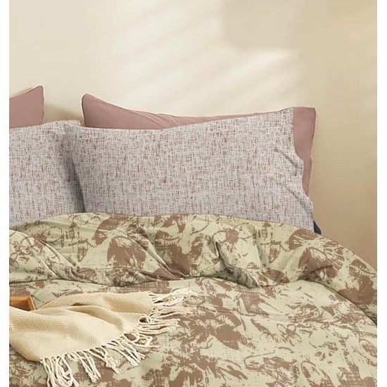 Σεντόνια King Σετ Marta Nala Cinnamon Polycotton Cokitex (260x280) 4Τεμ