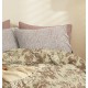 Σεντόνια King Σετ Marta Nala Cinnamon Polycotton Cokitex (260x280) 4Τεμ