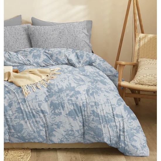 Παπλωματοθήκη Υπέρδιπλη Marta Nala Denim Polycotton Cokitex (225x245) 1Τεμ