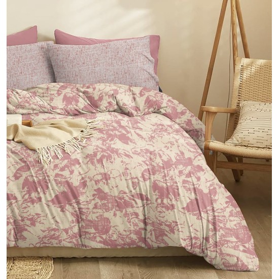 Σεντόνια Μονά Σετ Marta Nala Mulberry Polycotton Cokitex (160x260) 3Τεμ