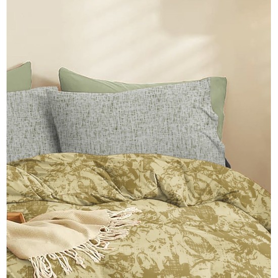 Σεντόνια Υπέρδιπλα Σετ Marta Nala Sage Polycotton Cokitex (230x260) 4Τεμ