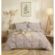 Σεντόνια King Σετ Marta Pansy Mocha Polycotton Cokitex (260x280) 4Τεμ