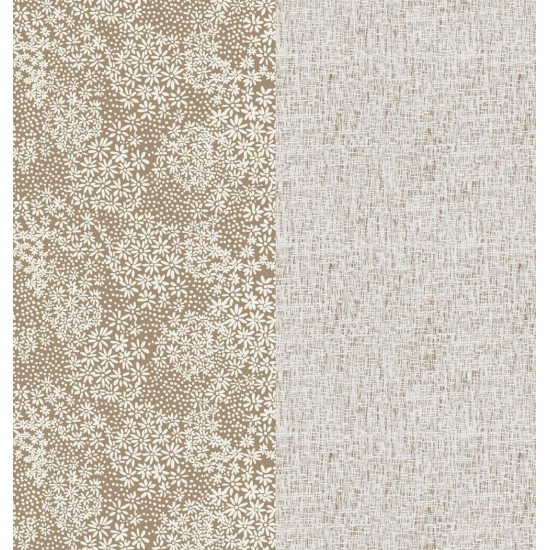 Σεντόνια King Σετ Marta Pansy Mocha Polycotton Cokitex (260x280) 4Τεμ