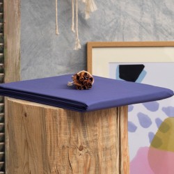 Πανωσέντονο King Size Melody Blue Night 200TC Percale Cotton Cokitex (265x280) 1Τεμ