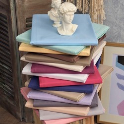Πανωσέντονο Υπέρδιπλο Melody Mint 200TC Percale Cotton Cokitex (240x270) 1Τεμ
