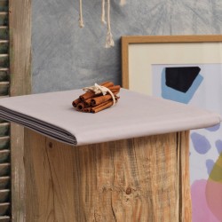 Πανωσέντονο King Size Melody Grey 200TC Percale Cotton Cokitex (265x280) 1Τεμ