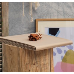 Πανωσέντονο Μονό Melody Beige 200TC Percale Cotton Cokitex (170x270) 1Τεμ