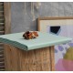 Κατωσέντονο King Size Melody Mint 200TC Percale Cotton Cokitex (180x200 +32) 1Τεμ