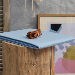 Πανωσέντονο King Size Melody Blue 200TC Percale Cotton Cokitex (265x280) 1Τεμ