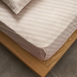 Κατωσέντονο Μονό La Marta Iris Mocha Cokitex (105x200) Με Λάστιχο 1Τεμ
