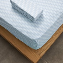 Κατωσέντονο Μονό La Marta Iris Grey Cokitex (105x200) Με Λάστιχο 1Τεμ