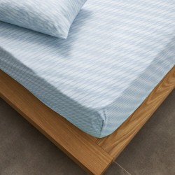 Κατωσέντονο Μονό La Marta Iris Grey Cokitex (105x200) Με Λάστιχο 1Τεμ