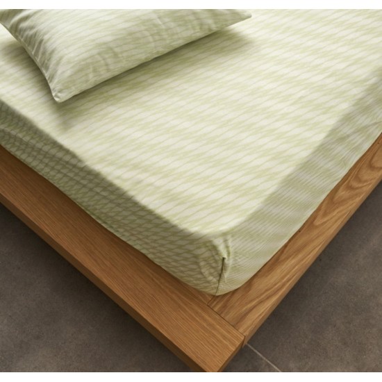 Κατωσέντονο Υπέρδιπλο La Marta Iris Olive Cokitex (170x200) Με Λάστιχο 1Τεμ