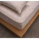 Κατωσέντονο Μονό La Marta Linen Mocha Cokitex (105x200) Με Λάστιχο 1Τεμ
